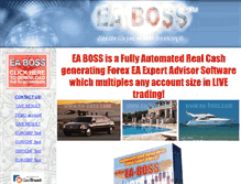 Tablet Screenshot of ea-boss.com